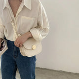 Versatile Ins Messenger Bag Female Summer Saddle Bag