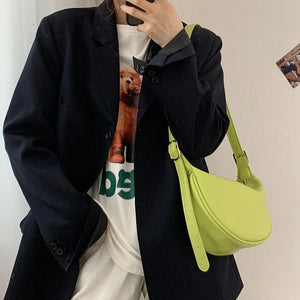 Versatile Ins Messenger Bag Summer Leisure Armpit Bag French Minority Saddle Bag