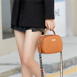 One Shoulder Crossbody Diamond Square Women's Bag