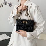 Versatile Shoulder Bag Women PU Leather Small Satchels Ladies Solid Crossbody
