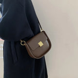 Versatile French Saddle Bag for Women
