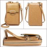 Vertical Ladies Mobile Phone Bag Shoulder Messenger Bag Large Capacity Wallet