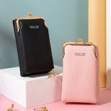 Litchi Pattern Shoulder Bag for Women