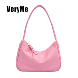 Women's Retro PU Leather Shoulder Bag Casual Handbags