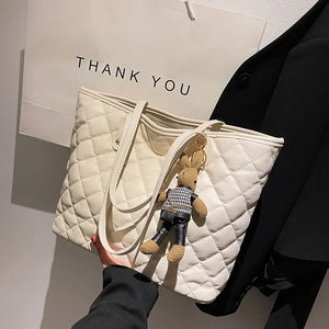 Winter Ladies Fashionable Shoulder Bag Large-Capacity Shopping Bag