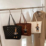 Winter Ladies Fashionable Shoulder Bag Large-Capacity Shopping Bag