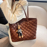 Winter Ladies Fashionable Shoulder Bag Large-Capacity Shopping Bag