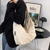 Canvas Bucket Bags for Women Large Capacity Handbags