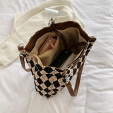 Large Capacity Ladies Bag Handbag Soft Leather Shoulder Handbag