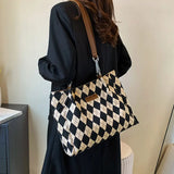 Large Capacity Ladies Bag Handbag Soft Leather Shoulder Handbag