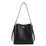 Women Large Capacity Tote Bag Soft Leather Shoulder Bag