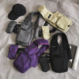 Hip Hop Chest Rig Streetwear Tactical Harness Waist Pack
