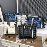 Multifunctional Space Cotton Suit Bag Casual Shoulder Bag