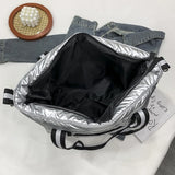 Multifunctional Space Cotton Suit Bag Casual Shoulder Bag