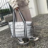 Multifunctional Space Cotton Suit Bag Casual Shoulder Bag