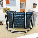 Multifunctional Space Cotton Suit Bag Casual Shoulder Bag