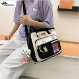 Vianna School Bag Backpack For Teenagers Girls Functional Crossbody Bags Women