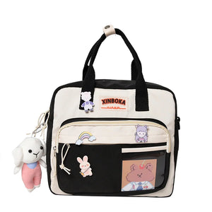 Vianna School Bag Backpack For Teenagers Girls Functional Crossbody Bags Women