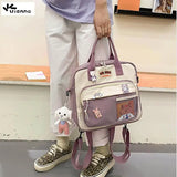 Vianna School Bag Backpack For Teenagers Girls Functional Crossbody Bags Women
