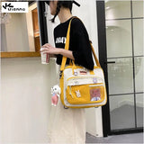 Vianna School Bag Backpack For Teenagers Girls Functional Crossbody Bags Women