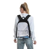 Vik Reynisfjara Sand Beach Backpacks Men Women Rucksack With Zipper