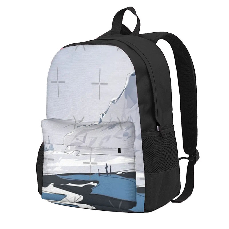 Vik Reynisfjara Sand Beach Backpacks Men Women Rucksack With Zipper