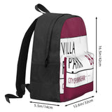 Villa Park Road Sign Backpacks Men's and Women's Rucksack