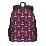Villa Table Footballer Backpacks Unisex Zipper Backpacks