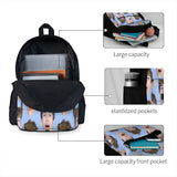 Vinnie Backpacks Men's & Women's Retro School Bag