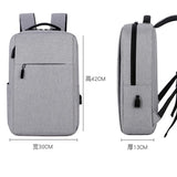 Vintage USB Charging Backpack Large Capacity School Bag