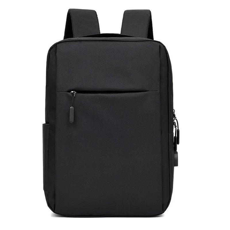Vintage USB Charging Backpack Large Capacity School Bag