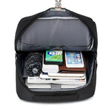Vintage USB Charging Backpack Large Capacity School Bag