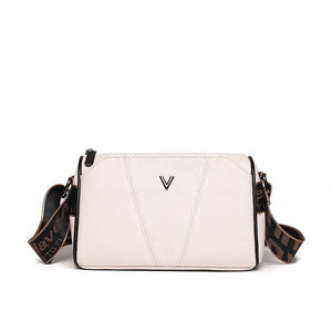 Vintage 3 Layer Leather Shoulder Crossbody Bags for Women