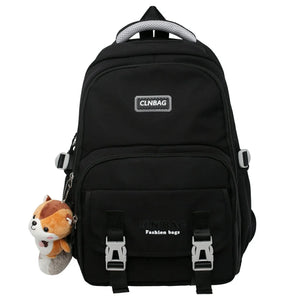 Vintage Anti-Theft Backpack Women Backpack School Bag for Teenage Girls