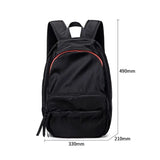 Vintage Nylon High Unisex Softback Casual Travel Backpack