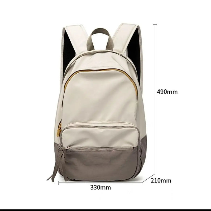Vintage Nylon High Unisex Softback Casual Travel Backpack