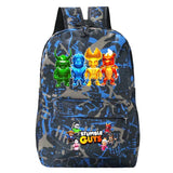 Vintage Backpacks Outdoor Stumble Guys Sports Camping Canva Bag
