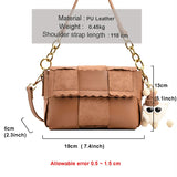 Vintage Shoulder Bag Daily Female Crossbody Shopping Pack Phone Bag