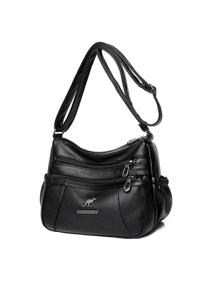 Vintage PU Leather Shoulder Bags Women