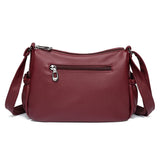 Vintage PU Leather Shoulder Bags Women