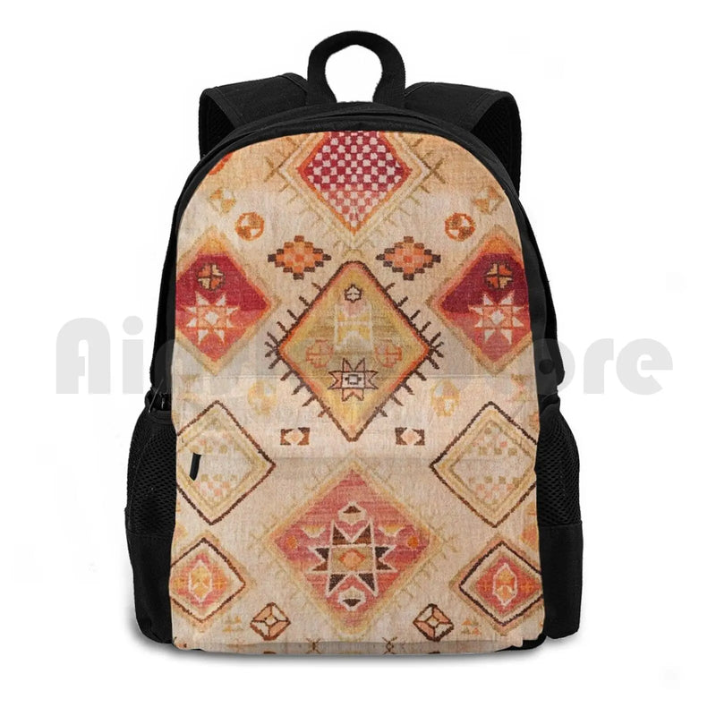 Vintage Berber Desert Moroccan Style Outdoor Hiking Backpack