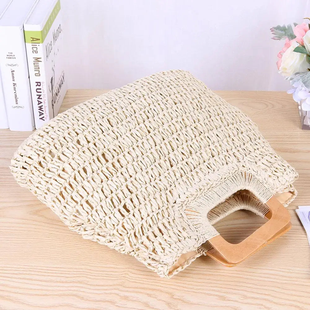 Bohemian Straw Bag for Women - Summer Large Capacity Beach Handbags