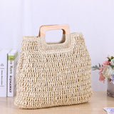 Bohemian Straw Bag for Women - Summer Large Capacity Beach Handbags