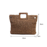 Bohemian Straw Bag for Women - Summer Large Capacity Beach Handbags