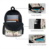 Vintage Botanical Blush Peony Flowers Backpacks Men's Women's Child's Backpack