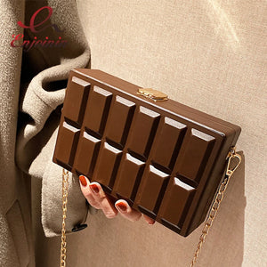 Vintage Box Shape Crossbody Bags for Women Shoulder Handbags