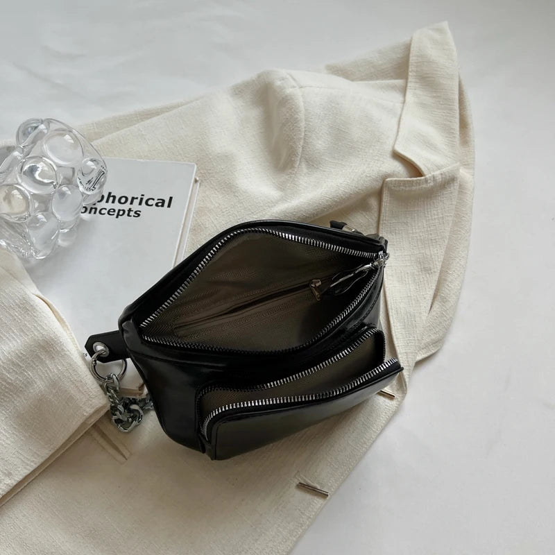 Vintage Waist Shoulder Crossbody Bags Women Handbag and Purses