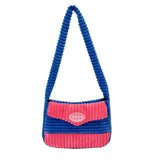 Vintage Corduroy Shoulder Handbag for Women Ladies Messenger Bags