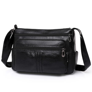 Vintage Brown Shoulder Bag for Women Crossbody Purse Handbag