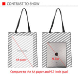 Vintage Camera 3D Printing Women Summer Beach Bags Ladies Linen Tote Bags